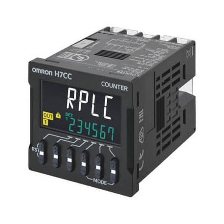H7CC-AWSD H7CC7020C H7CCAWSD OMRON Digital counter, screw terminals, 48x48 mm, IP66, 6 count digits, multifu..
