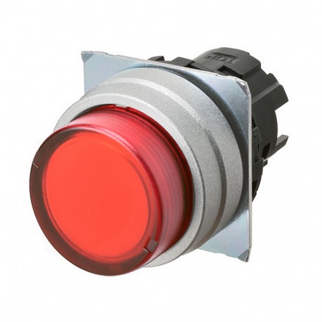 A22NZ-MPM-TRA A2270097F A22NZMPMTRA OMRON Press.22mm, Metal, PROTECTED, MOMENTANEO, Transp.RED, ILLUMINATION
