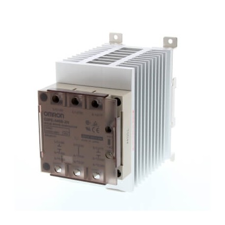 G3PE-545B-2N 12-24VDC G3PE2044G G3PE545B2NDC1224,1 OMRON 45A 200-480 3 Fase 2 poli DIN Rail Con disip. Con p..