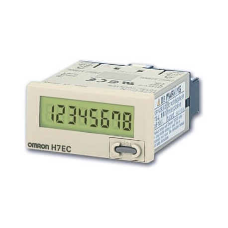 H7EC-NFV H7E 8006G H7ECNFVOMI OMRON Totalizer LCD Gray 20Hz Ent. multitensión 24x48