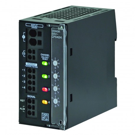 S8V-CP0424 S8V 1003R S8VCP0424 OMRON Elettronico, interruttore di circuito, 4 canali, max. 10 A per canale, ..