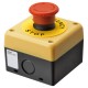 A22NE-M-P202-N-B A22E0084E 679807 OMRON Push Button 40mm Emergency Swivel IP65 2NC Push-in+ includes Yellow ..