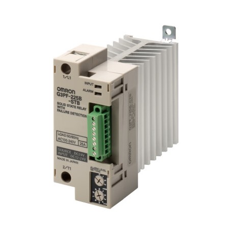 G3PF-525B 24VDC G3PF0007F G3PF525BDC24 OMRON 25A 480vac 1 Sortie Vis