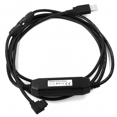 E58-CIFQ2 E58 1003G 353471 OMRON Communication par câble. USB-QLP E5CC / E5CB / E5DC / E5GC