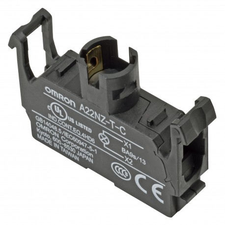A22NZ-T-E A2270661C A22NZTE OMRON Accessory Pulsatería A22NZ Block Lighting 200/240 VAC