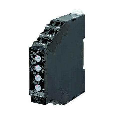 K8DT-AS1CA K8DT0001G K8DTAS1CA OMRON Einphasig-Strom Max oder Min 2-500mA SPDT 100-240VAC 17.5 mm Push-in+