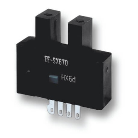 EE-SX675-WR 1M EESX1996D EESX675WR1M OMRON Horseshoe 5mm Light/Osc. Select. NPN, Cable 1m