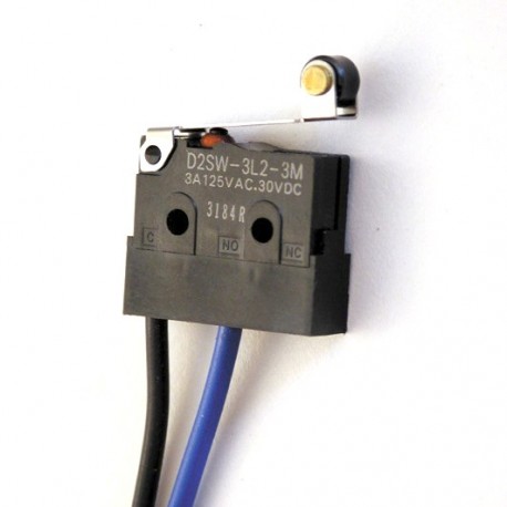 D2SW-3L2M D2SW1019G D2SW3L2M OMRON Sigillato sub basic switch, cerniera a leva a rullo stampata, fili di pio..