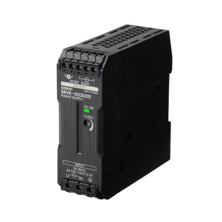 S8VK-G03005-400 S8VK1203M S8VKG03005400 OMRON Power supply 30W/5V/5A DIN-rail uses tropicalized