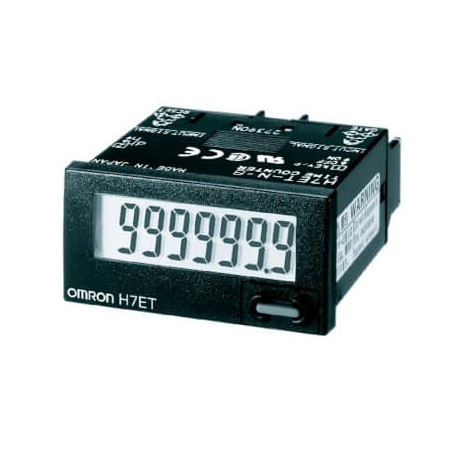 H7ET-N-B H7E 8021M H7ETNBOMI OMRON Écran LCD Noir Ent. sans tension