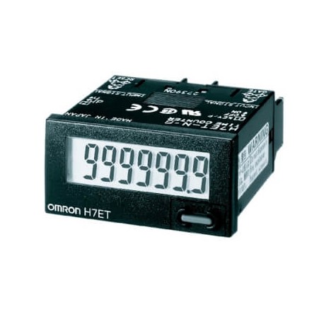 H7ET-NFV-B H7E 8033D 672663 OMRON Tempo LCD Preto Ent. Multitensão AC/DC