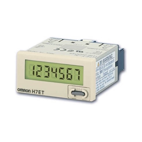 H7ET-NV H7E 8024E 672665 OMRON Tiempo LCD Gris Ent. tensión PNP/NPN 3999d