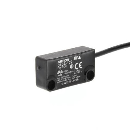 D40A-1C2 D40A6001H D40A1C2,1 OMRON Interrupteur de porte E. Hall, 1 Aux PNP NA Câble de 2m