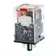 MKS3PI-5 240VAC MKSN8478A MKS3PI5AC240BYOMZ OMRON Relay, plug-in, 11-pin, 3PDT, 10A, mech indicator, test bu..
