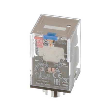 MKS3PI-5 24VDC MKSN8481A MKS3PI5DC24BYOMZ OMRON 3PDT 10A Min. mechanische Taster-test