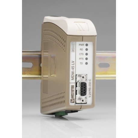 WES MDW-45 LV AA017075M WESMDW45LV OMRON Conversor RS232 a RS422/485 Carril DIN