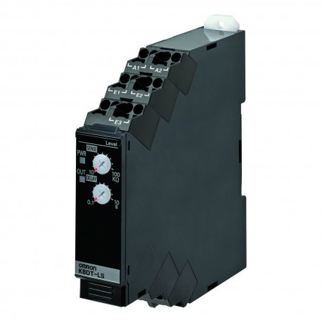 K8DT-LS1TD K8DT0054H K8DTLS1TD OMRON Level relay 10K-100K transistor 24V AC/DC 17.5 mm Push-in+