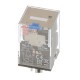 MKS3PIN-5 12VDC MKSN8565F MKS3PIN5DC12BYOMZ OMRON 3PDT 10A ХР. механический ИНДИКАТОР Кнопка-тест