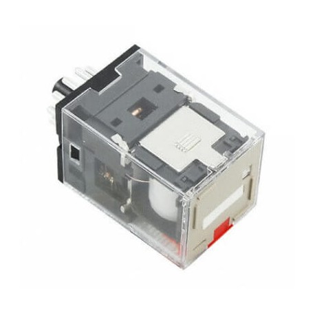 MKS3PIN-5 230VAC MKSN8562A MKS3PIN5AC230BYOMZ OMRON 3PDT 10A Indic. mechanical LED Push button-test