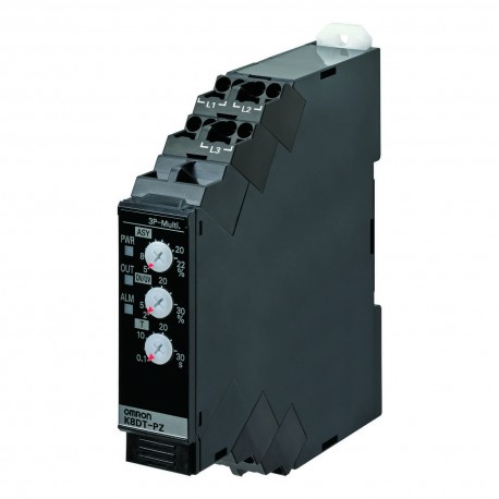 K8DT-PZ1TN K8DT0049A K8DTPZ1TN OMRON Three-phase Voltage Max / Min+Sequence+Per phase+asimetria 200-240AC tr..