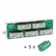 DCN1-3C DCN10004M DCN13C OMRON Derivador 3 Líneas (con conectores)
