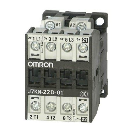 J7KN-22D-01 24 J7KN9753M J7KN22D0124 OMRON 11KW / 22A / AC3 1NC