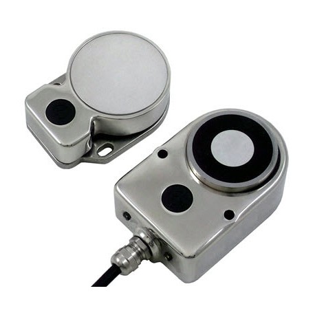 D40ML-SS1-U-M12 AA044811B 669703 OMRON Stainless steel Unique PLe RFID Magnetic Blocking Switch. IP69K 950N ..