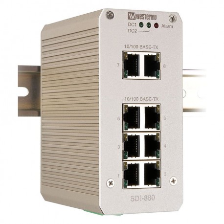 WES SDI-880 AA033438R WESSDI880 OMRON Switch 8 x 10/100BaseTX