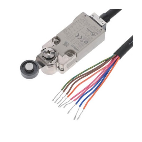D4F-420-5D D4F 0044F D4F4205D OMRON Metallo IP67 4NC Leva perno 5m vert.