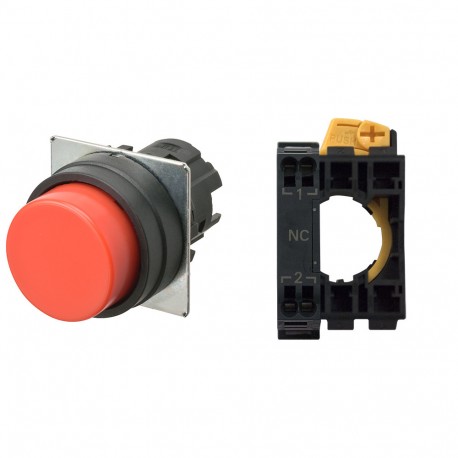 A22NN-BPM-NRA-P002-NN A2215110G A22NNBPMNRAP002NN OMRON Pushbutton Ø22, bezel plastic, PROJECTED, MOMENTARY,..