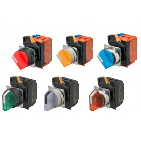 A22NS-2BM-NBA-G100-NN A2230046C A22NS2BMNBAG100NN OMRON Selector A22NS Ø22, 2 position, NON-Lighted, bezel P..