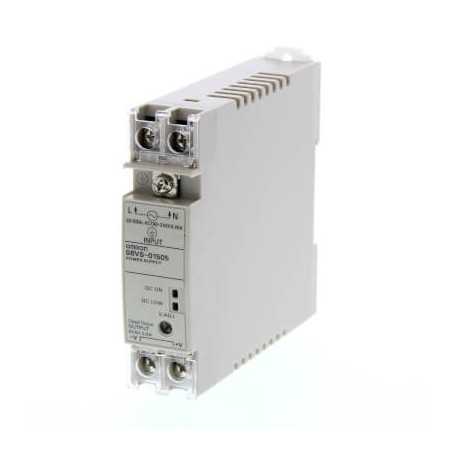S8VS-01505 S8VS0156M S8VS01505,1 OMRON 15W / 5V / 2A 22,5 mm Rail DIN