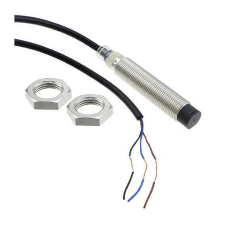 E2B-M12LN08-WP-B2 2M E2B 2182B E2BM12LN08WPB22MOMI OMRON Inductive M12 Long, Non-enr 8mm 3h PNP NC Cable 2m ..