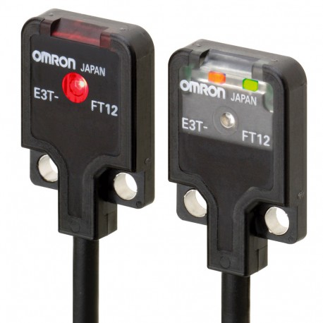 E3T-FT11 2M E3T 1007E E3TFT112M OMRON Miniatura 3h Barriera 500mm Piatto NPN Luce