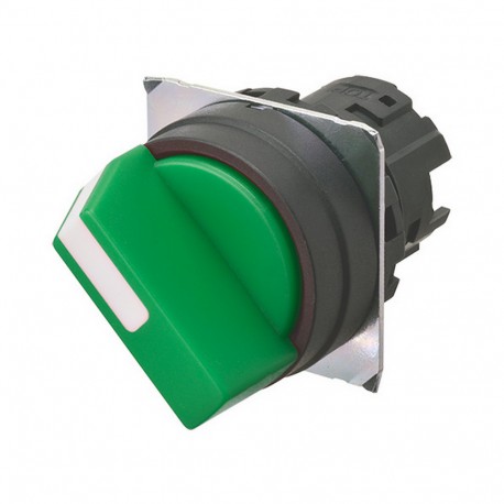 A22NZ-2BL-NGA A2270410F A22NZ2BLNGA OMRON Select.22mm, 2 Posições, Plástico, AUTO RESTAURAÇÃO.ESQUERDA, VERDE