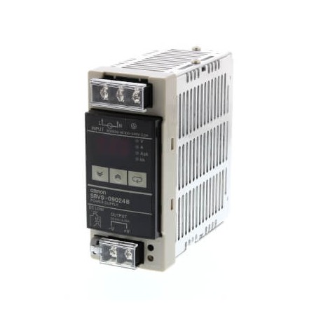 S8VS-09024AP S8VS0130F S8VS09024AP,1 OMRON 90W / 24V / 3,75A DIN,Displ.periodmant.alarma PNP