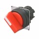 A22NZ-2BL-NRA A2270409B A22NZ2BLNRA OMRON Select.22mm, 2 Position, Plastic, AUTO RESET.LEFT, RED