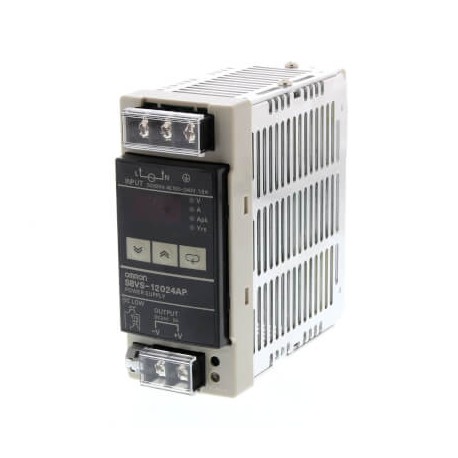 S8VS-12024AP S8VS0132B S8VS12024AP,1 OMRON 120W 24V / 5A DIN-Display-Period-mant. Alarm-PNP