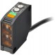 E3JK-DN13 2M E3JK7145R E3JKDN132MOMS OMRON Photoelectric sensor, square body, IR LED , diffuse, 2.5m, NPN, L..