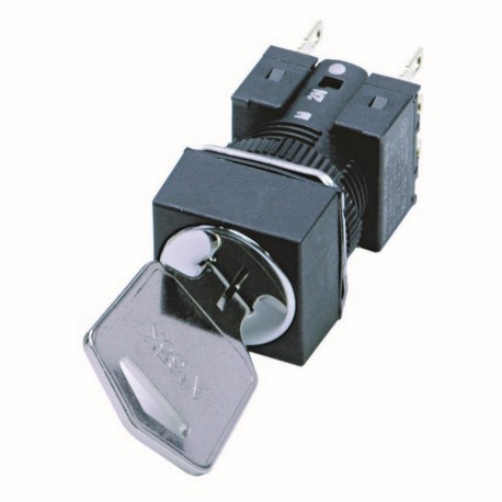 A165K-A3M A16K2006G A165KA3M OMRON Selector, quadrat, typ schlüssel, 3 positionen, rastend IP65
