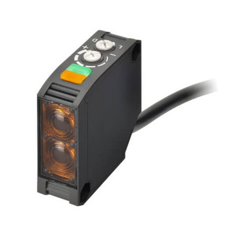 E3JK-DP13 2M E3JK7149A E3JKDP132MOMS OMRON Photocell, square, IR LED, diffuse, 2.5 m, PNP, L-ON/D-ON selecta..