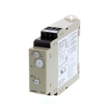 H3DK-S1 24-240VAC/DC H3DK6003D H3DKS1ACDC24240OMI OMRON 22.5mm DIN Estándar SPDT