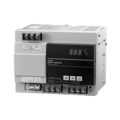 S8VS-48024A S8VS0167E S8VS48024A,1 OMRON 480W / 24V / 20A DIN Rail