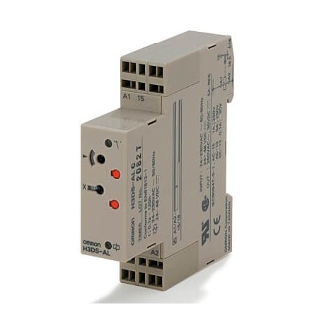 H3DS-ALC H3DS8003E 670938 OMRON 17,5mm DIN Básico Retardo ON Conexión rápida