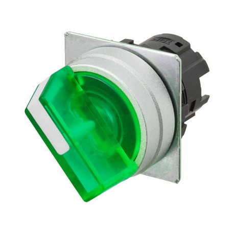 A22NZ-2ML-TGA A2270440H A22NZ2MLTGA OMRON Select.22mm, 2 Position, Lighting, Metal, AUTO RESET.LEFT, GREEN