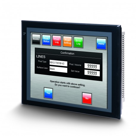 NS12-TS00B-V2 NS120010C NS12TS00BV2 OMRON Della serie NS TFT 12.1" di Colore (Nero)