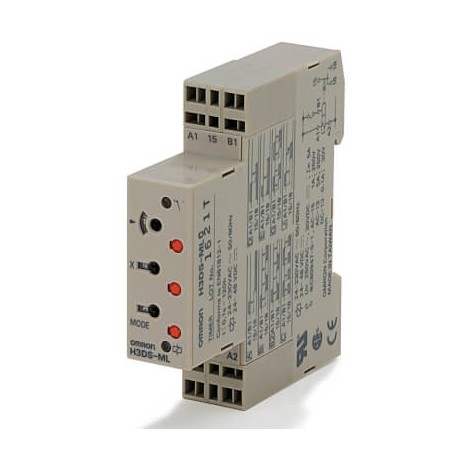H3DS-MLC H3DS8005A H3DSMLCBYOKXOMI OMRON 17,5mm DIN Multifunción Conexión rápida