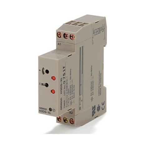 H3DS-XL H3DS8001R H3DSXLBYOKXOMI OMRON 17,5 mm DIN 2-draht-Delay ON