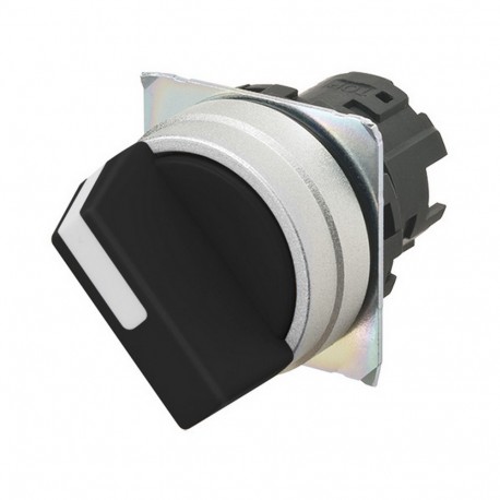 A22NZ-2MM-NBA A2270426B A22NZ2MMNBA OMRON Select.22mm, 2 Posiciones, Metal, MANUAL, NEGRO