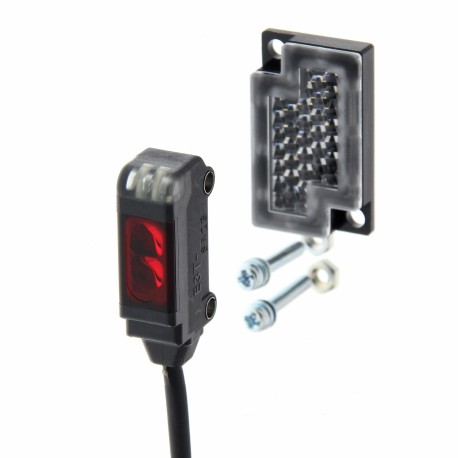 E3T-SR21 2M E3T 3000R E3TSR212M OMRON Miniature 3h Miroir (inclus) 200 mm NPN Lumière
